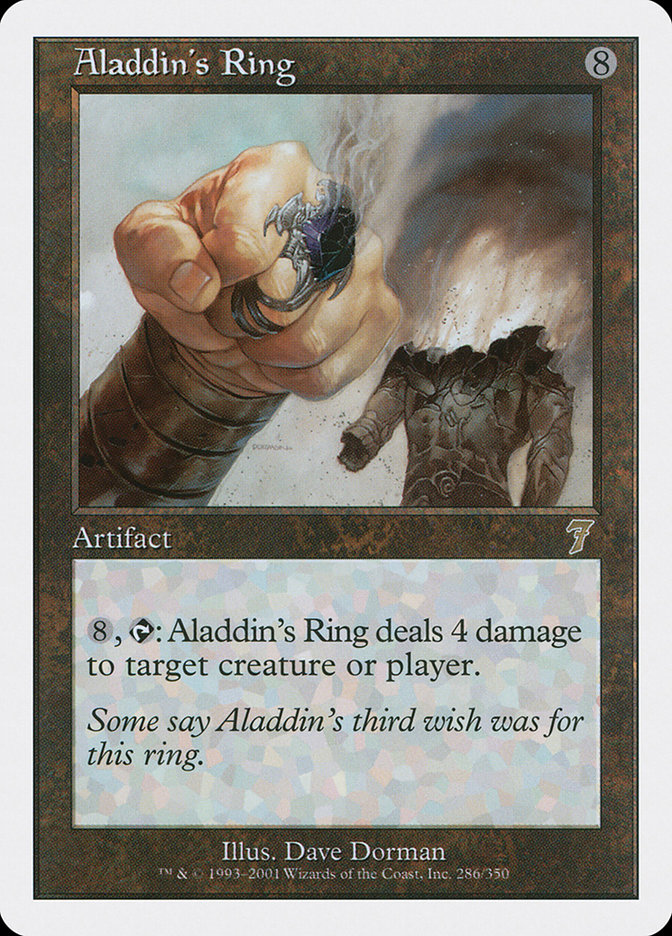 Magic: 7th Edition 286: Aladdins Ring 