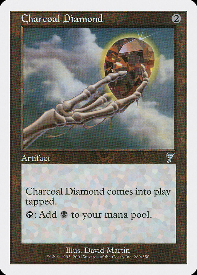 Magic: 7th Edition 289: Charcoal Diamonds 