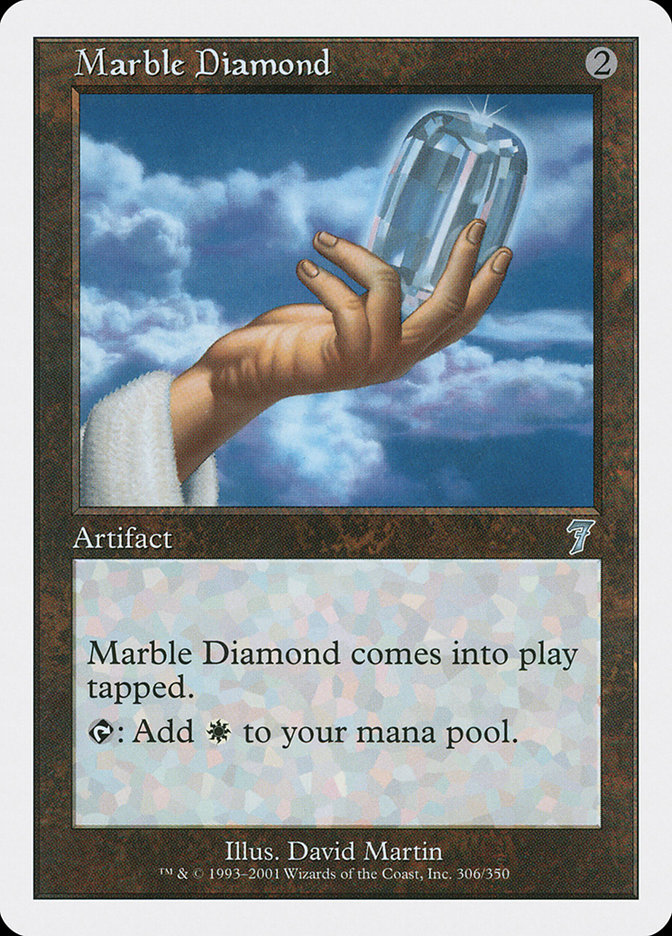 MTG: 7th Edition 306: Marble Diamond 