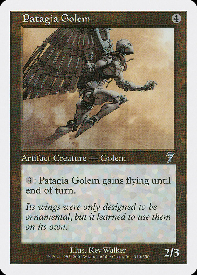 MTG: 7th Edition 310: Patagia Golem 