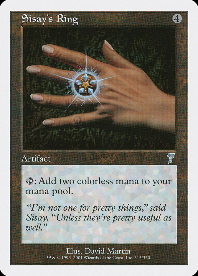 Magic: 7th Edition 315: Sisays Ring 