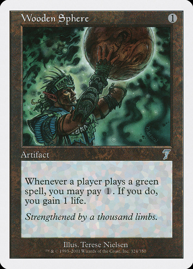 MTG: 7th Edition 324: Wooden Sphere 