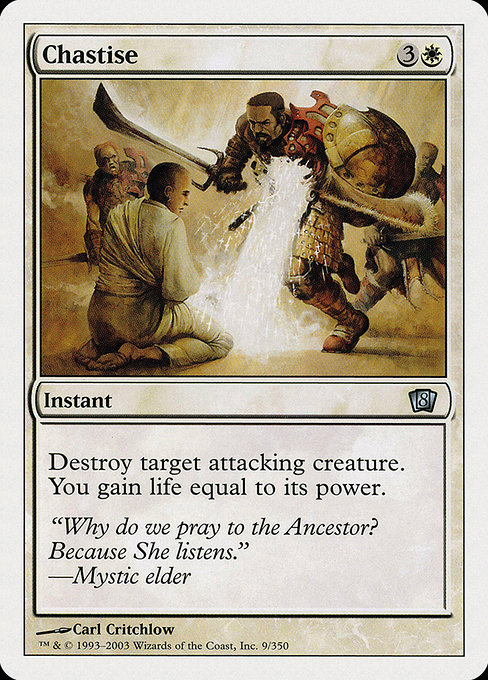 MTG: 8th Edition 009: Chastise 