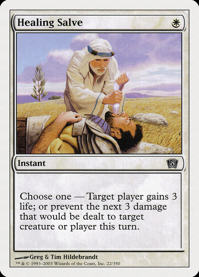 MTG: 8th Edition 022: Healing Salve 