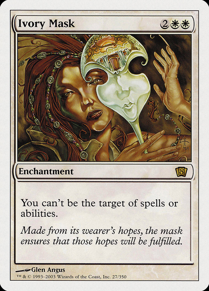 MTG: 8th Edition 027: Ivory Mask 