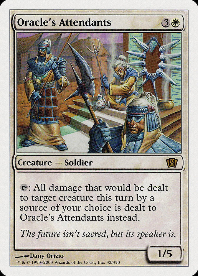 MTG: 8th Edition 032: Oracles Attendants 