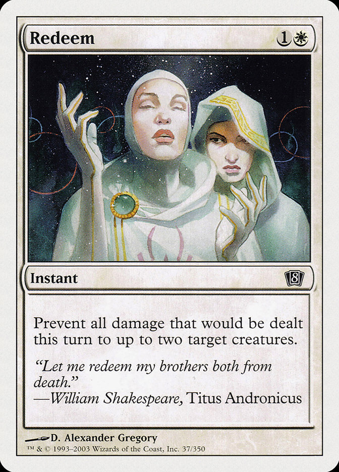 MTG: 8th Edition 037: Redeem 