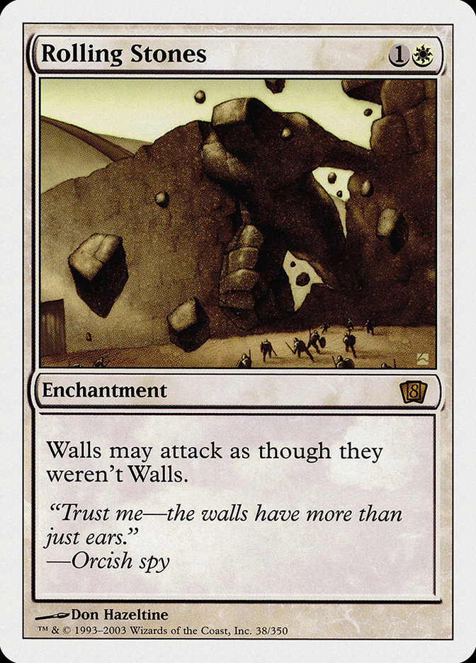 MTG: 8th Edition 038: Rolling Stones 