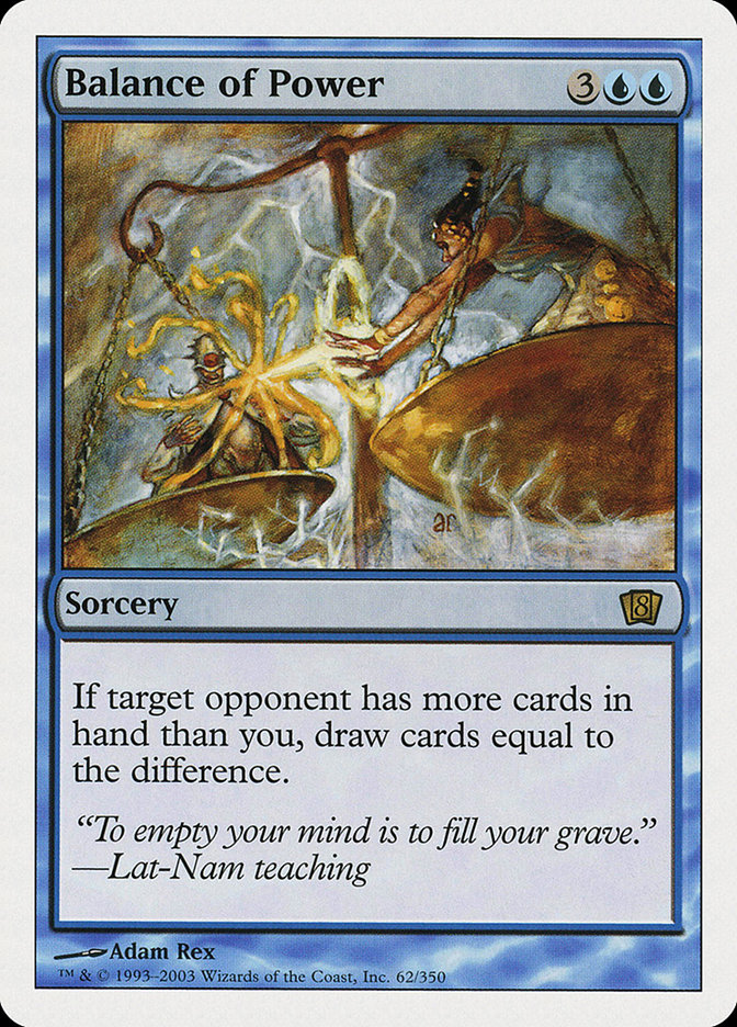MTG: 8th Edition 062: Balance of Power 