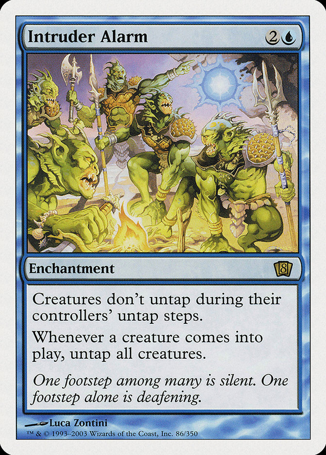 MTG: 8th Edition 086: Intruder Alarm 