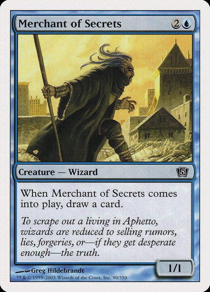 MTG: 8th Edition 090: Merchant of Secrets 