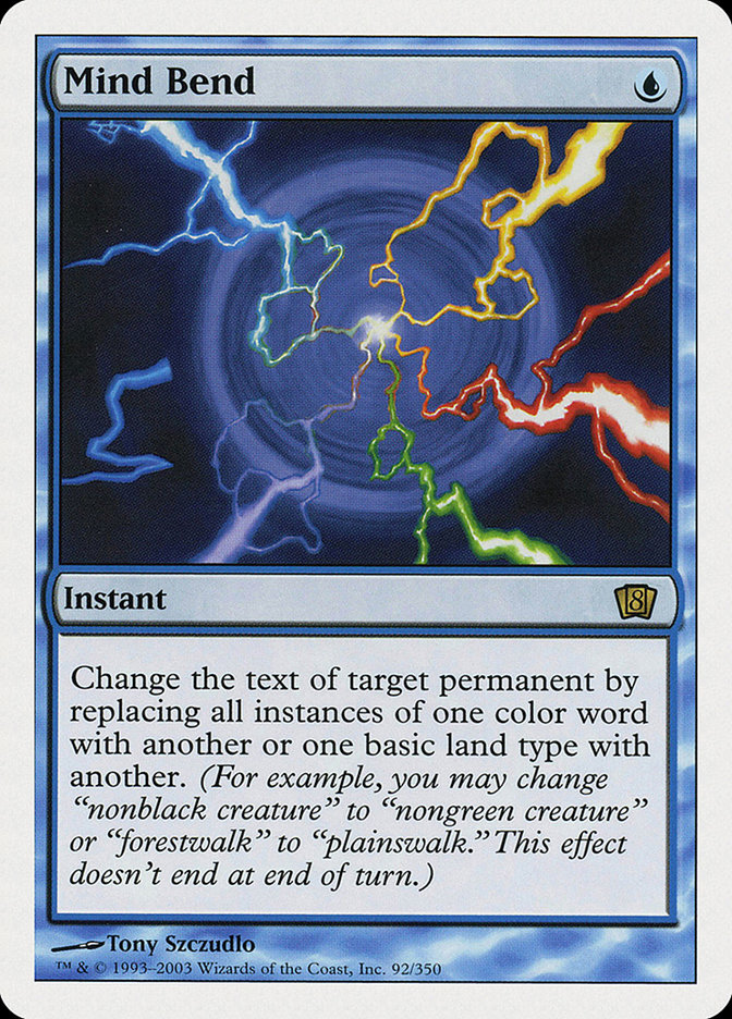 MTG: 8th Edition 092: Mind Bend 
