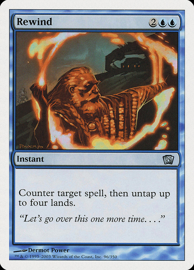 MTG: 8th Edition 096: Rewind 