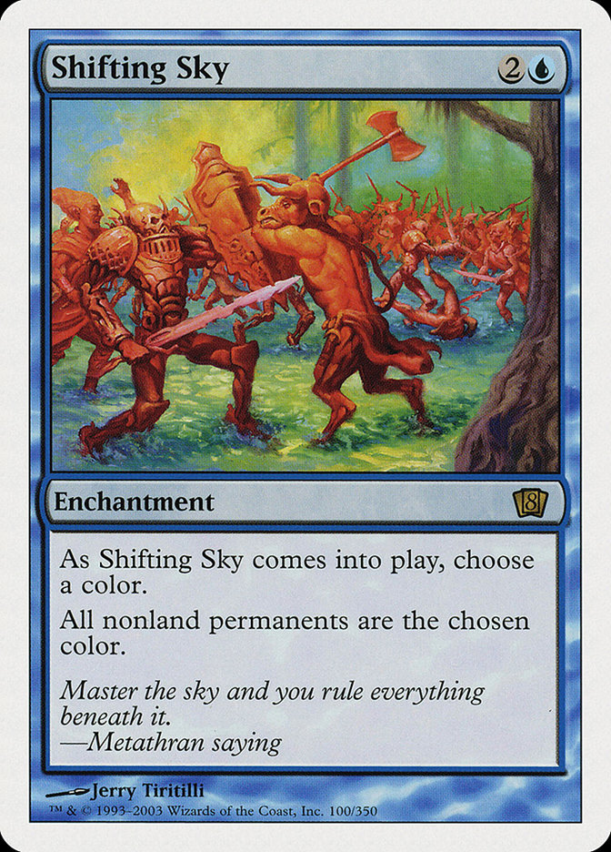 MTG: 8th Edition 100: Shifting Sky 