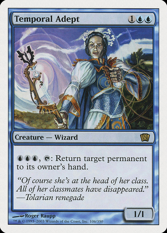 MTG: 8th Edition 106: Temporal Adept 