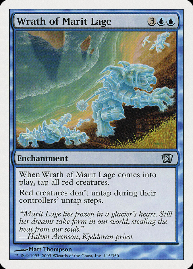 MTG: 8th Edition 115: Wrath of Marit Lage 