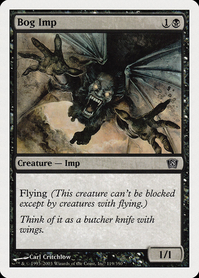 MTG: 8th Edition 119: Bog Imp 