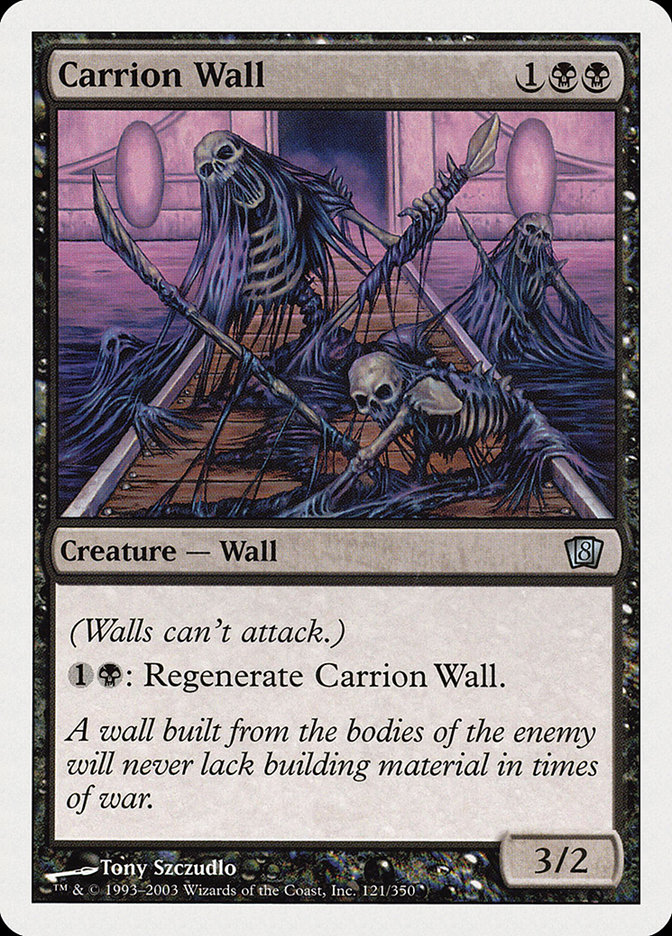 MTG: 8th Edition 121: Carrion Wall 