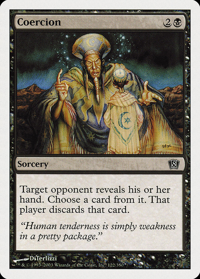 MTG: 8th Edition 122: Coercion 