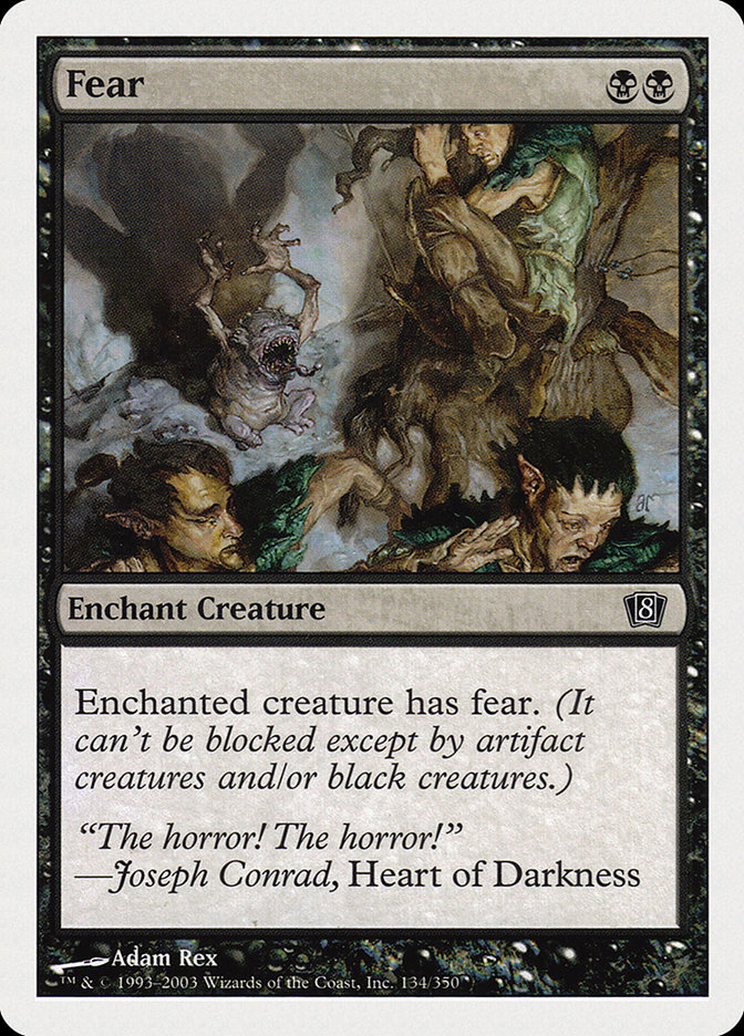 MTG: 8th Edition 134: Fear 