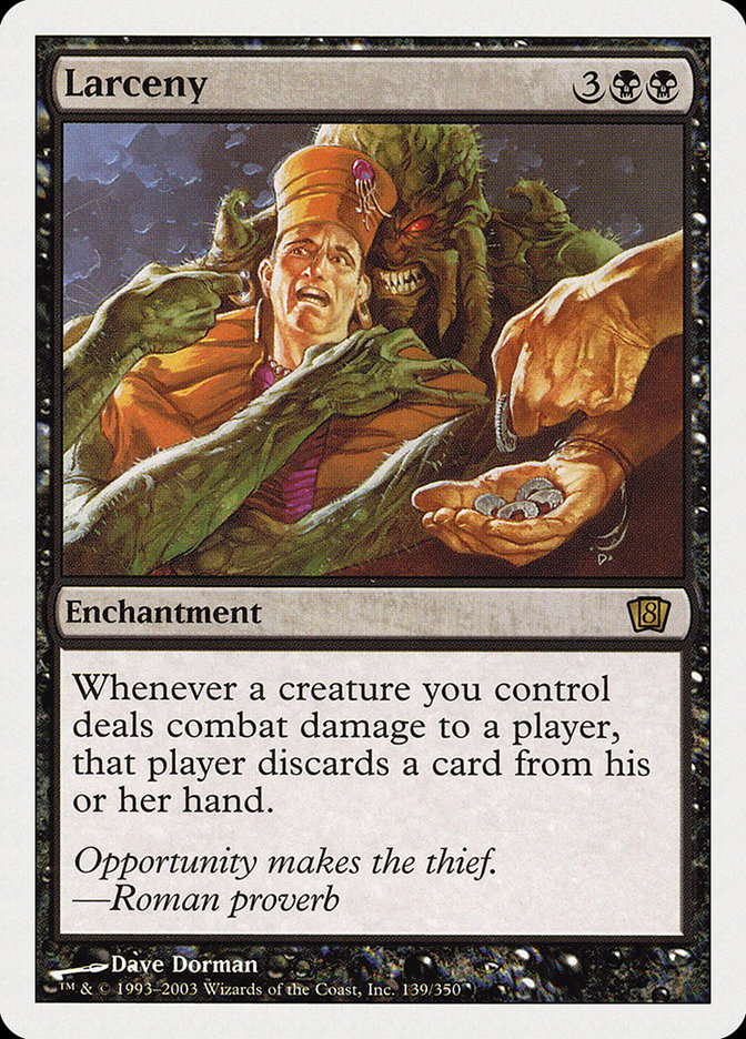 MTG: 8th Edition 139: Larceny 