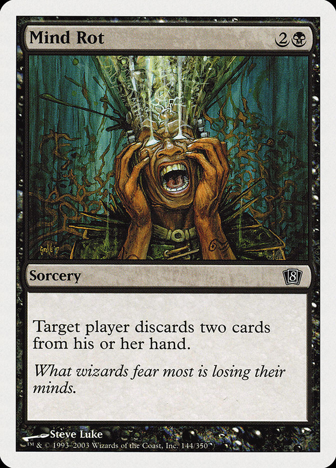MTG: 8th Edition 144: Mind Rot 