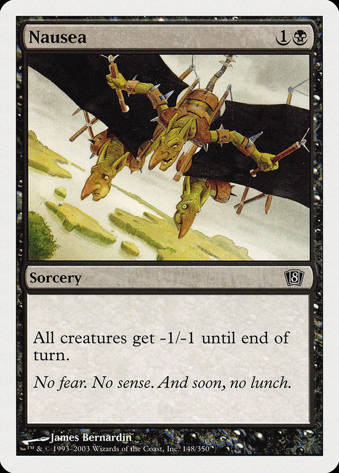 MTG: 8th Edition 148: Nausea 