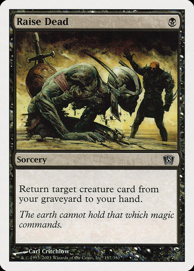 MTG: 8th Edition 157: Raise Dead 