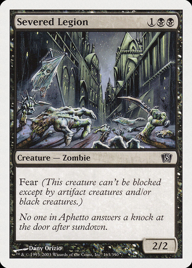 MTG: 8th Edition 163: Severed Legion 
