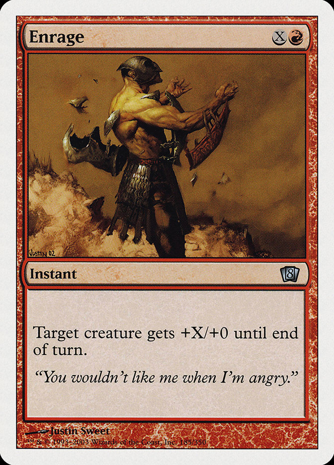 MTG: 8th Edition 185: Enrage 