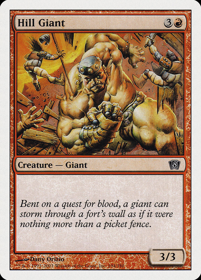 MTG: 8th Edition 194: Hill Giant 