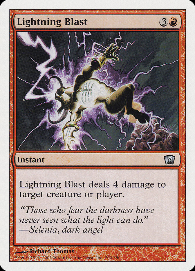MTG: 8th Edition 200: Lightning Blast 