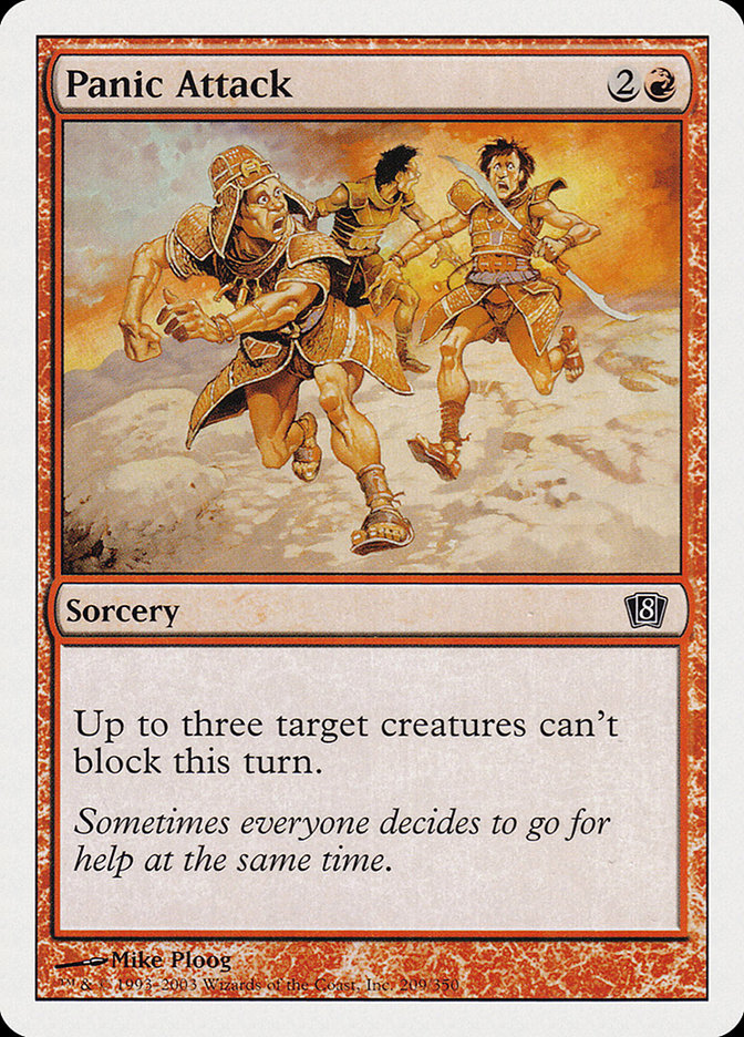 MTG: 8th Edition 209: Panic Attack 