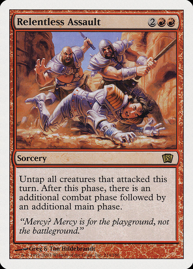 MTG: 8th Edition 214: Relentless Assault 