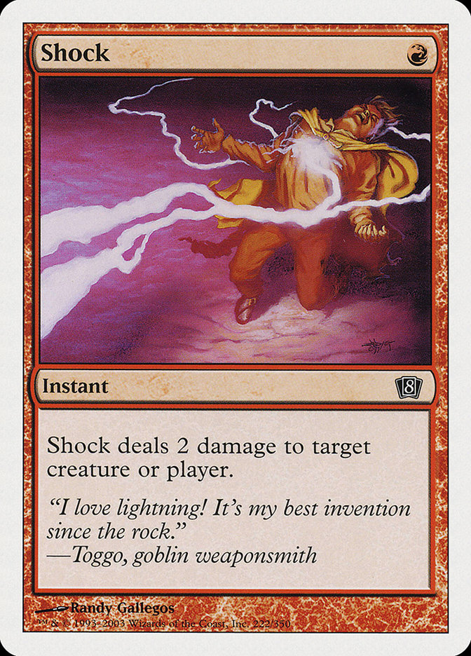 MTG: 8th Edition 222: Shock 