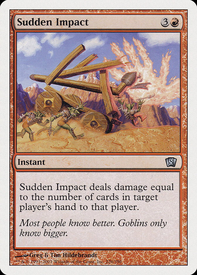 MTG: 8th Edition 226: Sudden Impact 