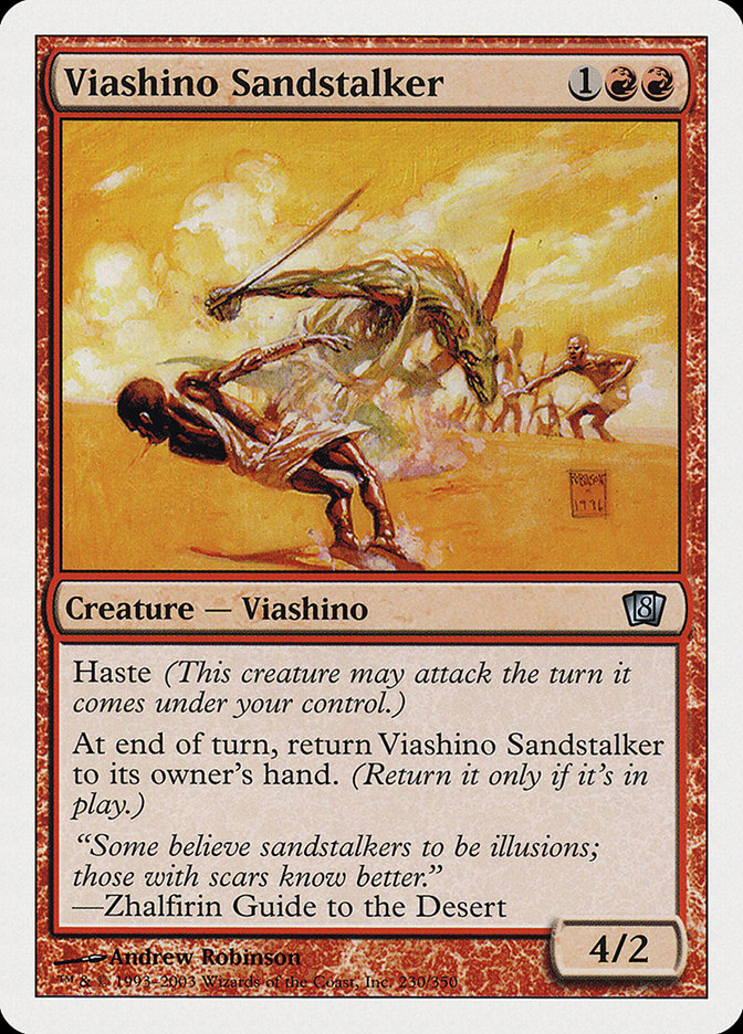 MTG: 8th Edition 230: Viashino Sandstalker 