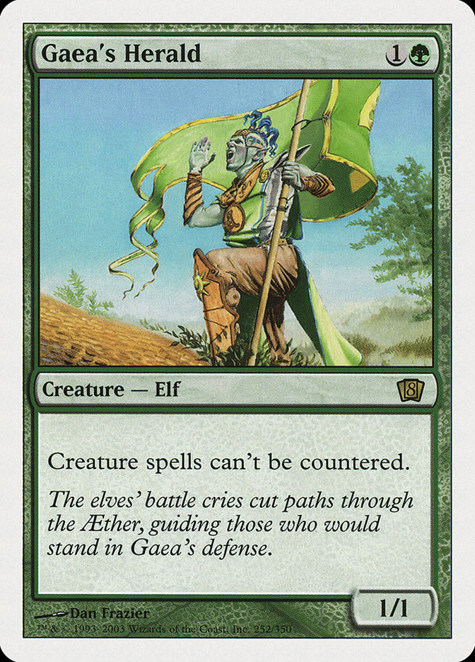 MTG: 8th Edition 252: Gaeas Herald 