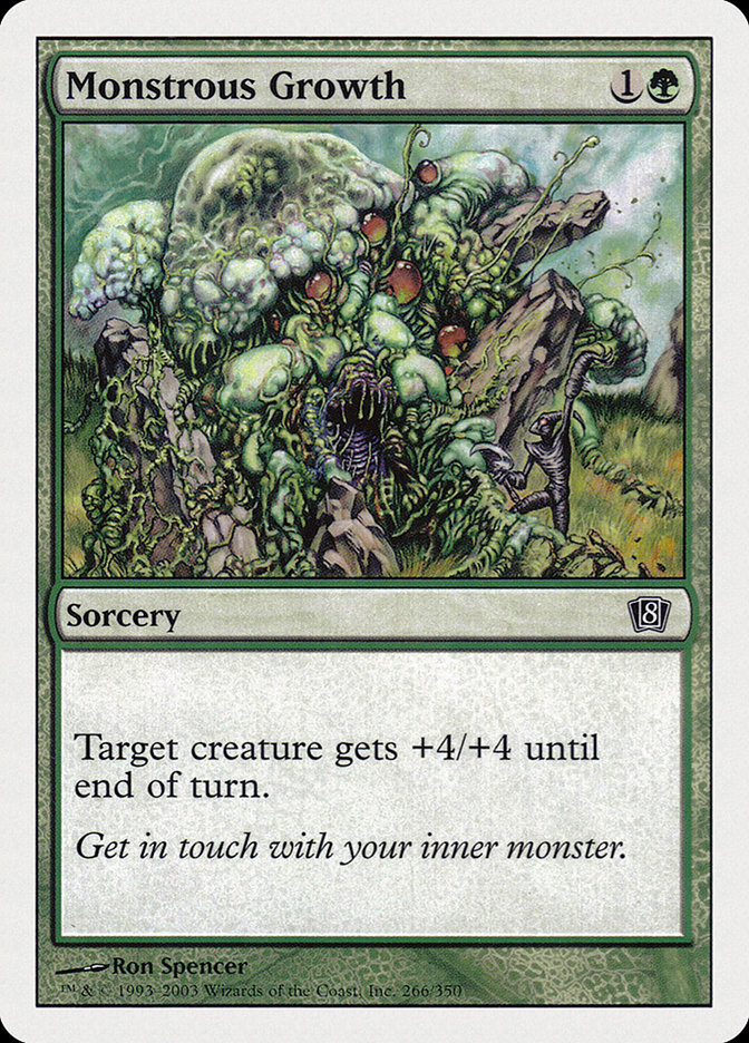 MTG: 8th Edition 266: Monstrous Growth 