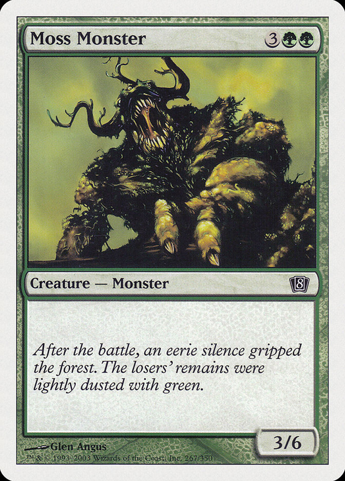 MTG: 8th Edition 267: Moss Monster 