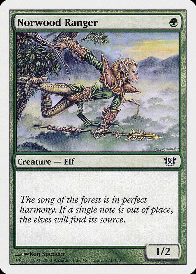 MTG: 8th Edition 271: Norwood Ranger 