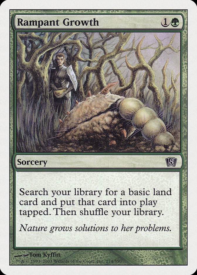 MTG: 8th Edition 274: Rampant Growth 