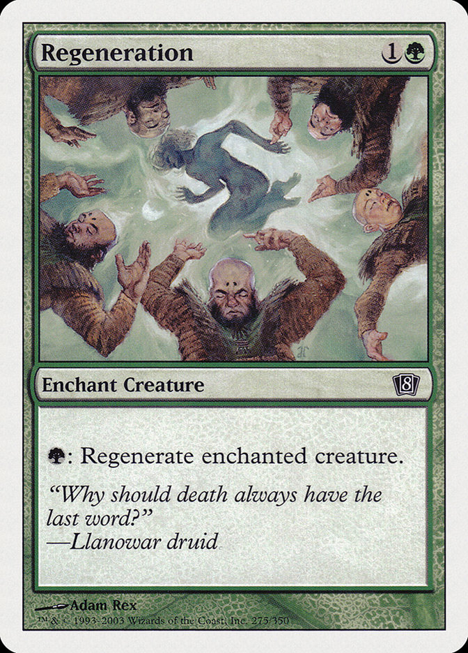 MTG: 8th Edition 275: Regeneration 