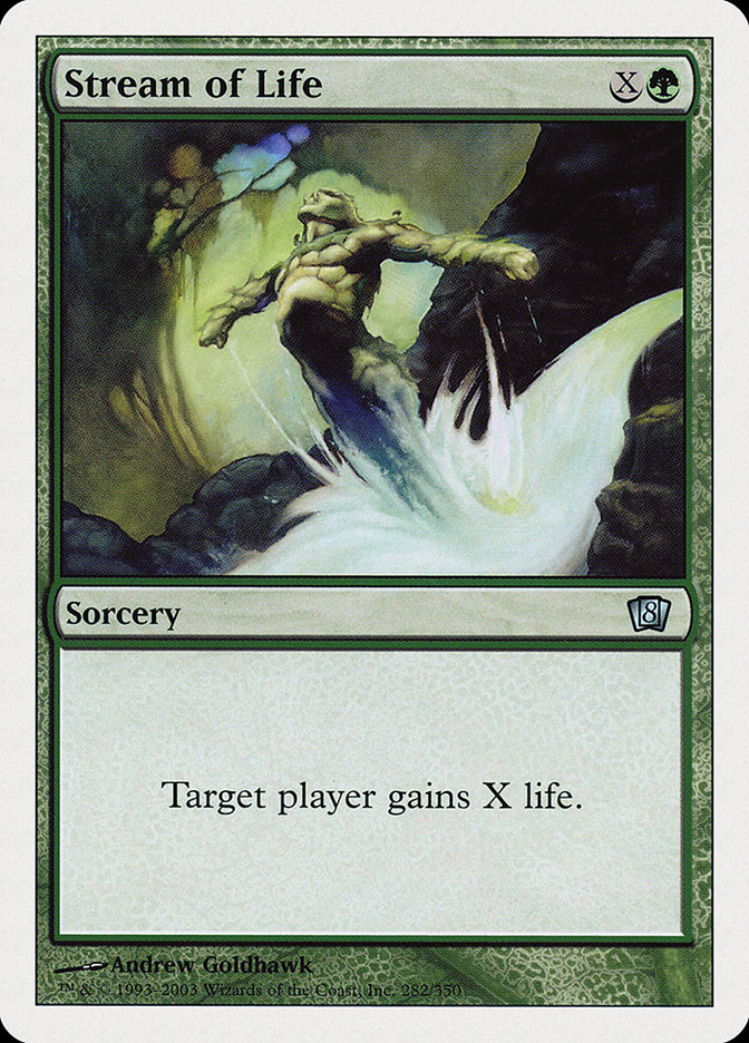 MTG: 8th Edition 282: Stream of Life 