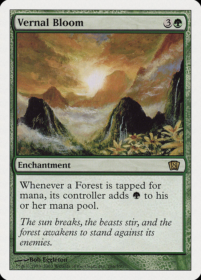 MTG: 8th Edition 286: Vernal Bloom 