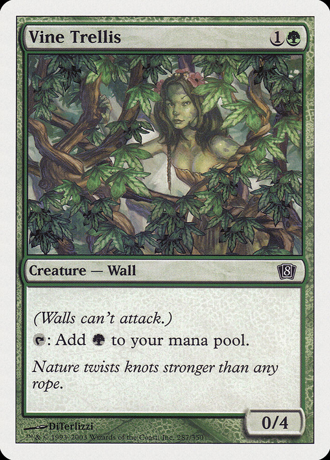 MTG: 8th Edition 287: Vine Trellis 