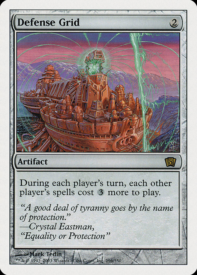 MTG: 8th Edition 296: Defense Grid 