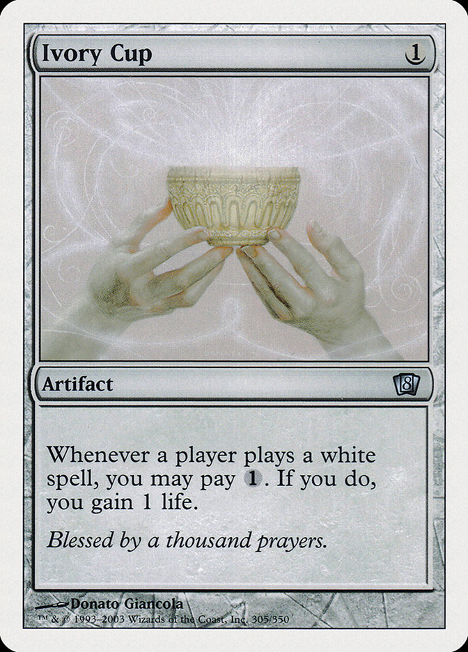 MTG: 8th Edition 305: Ivory Cup 