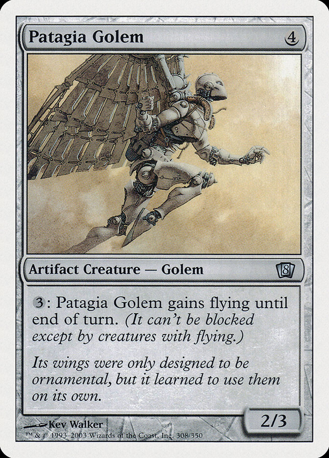 MTG: 8th Edition 308: Patagia Golem 