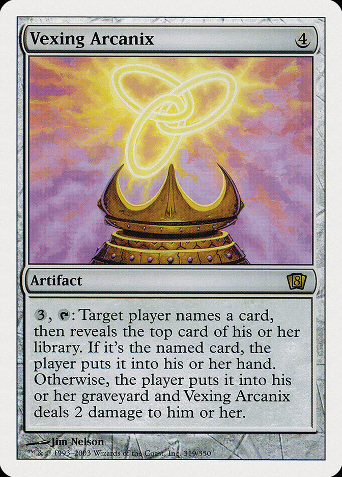 MTG: 8th Edition 319: Vexing Arcanix 